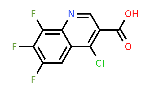 CAS 207231-25-2 | 4-Chloro-6,7,8-trifluoroquinoline-3-carboxylic acid