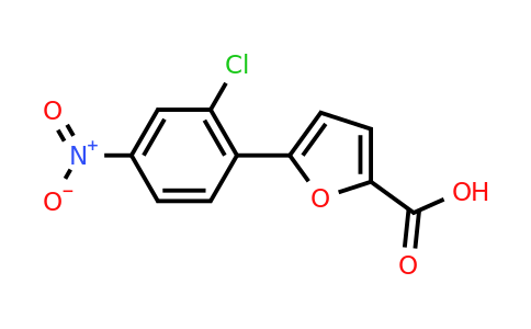 CAS 207399-26-6 | 5-(2-chloro-4-nitrophenyl)furan-2-carboxylic acid