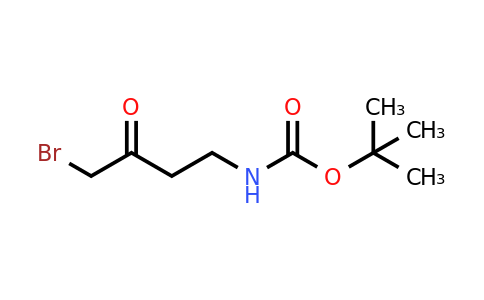 CAS 207555-89-3 | Tert-butyl 4-bromo-3-oxobutylcarbamate