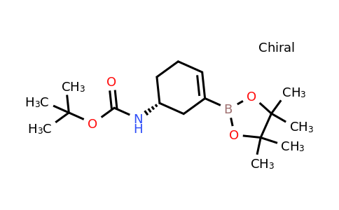 CAS 2075817-45-5 | tert-butyl N-[(1R)-3-(4,4,5,5-tetramethyl-1,3,2-dioxaborolan-2-yl)cyclohex-3-en-1-yl]carbamate