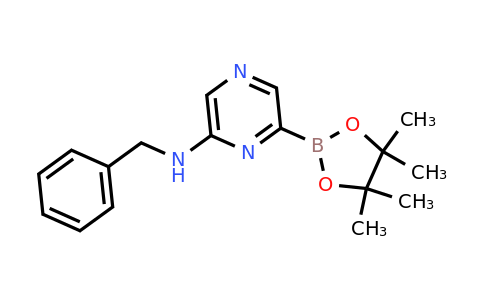 CAS 2077892-14-7 | 6-(Benzylamino)pyrazin-2-ylboronic acid pinacol ester