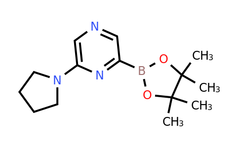 CAS 2077892-16-9 | 6-(Pyrrolidin-1-YL)pyrazine-2-boronic acid pinacol ester