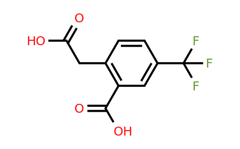 CAS 207804-91-9 | 2-(Carboxymethyl)-5-(trifluoromethyl)benzoic acid