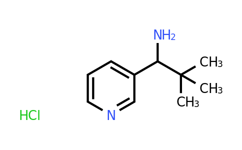 CAS 207850-66-6 | 2,2-Dimethyl-1-(pyridin-3-yl)propan-1-amine hydrochloride