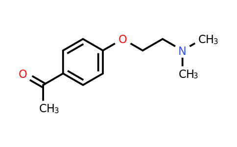 CAS 2079-49-4 | 1-(4-(2-(Dimethylamino)ethoxy)phenyl)ethanone