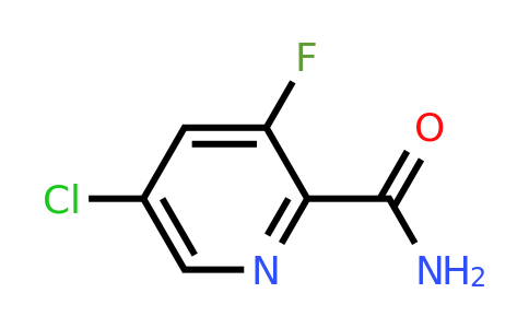 CAS 207994-10-3 | 5-Chloro-3-fluoro-pyridine-2-carboxylic acid amide