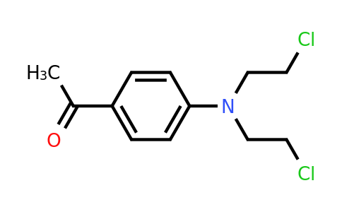 CAS 20805-66-7 | 1-(4-(Bis(2-chloroethyl)amino)phenyl)ethanone