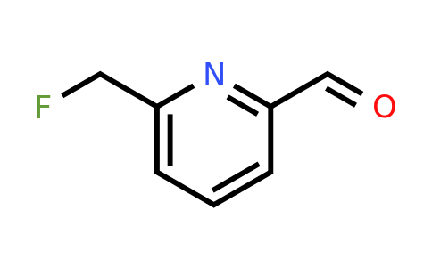 CAS 208111-28-8 | 6-(Fluoromethyl)picolinaldehyde