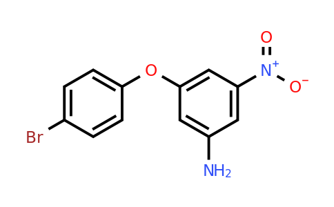 CAS 208122-59-2 | 3-(4-Bromophenoxy)-5-nitroaniline
