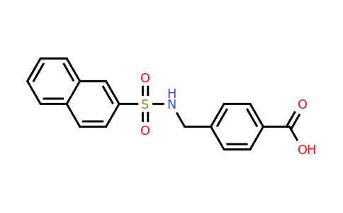 CAS 208176-29-8 | 4-[(naphthalene-2-sulfonamido)methyl]benzoic acid