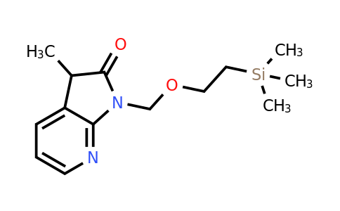 CAS 2081858-87-7 | 3-methyl-1-{[2-(trimethylsilyl)ethoxy]methyl}-1H,2H,3H-pyrrolo[2,3-b]pyridin-2-one