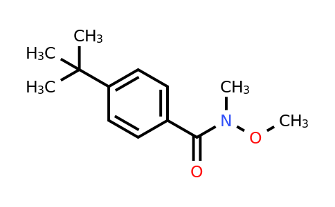 CAS 208188-23-2 | 4-(tert-Butyl)-N-methoxy-N-methylbenzamide