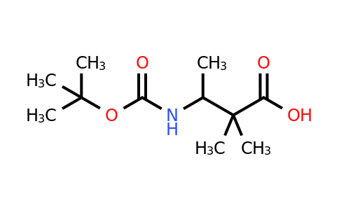CAS 208397-31-3 | 3-{[(tert-butoxy)carbonyl]amino}-2,2-dimethylbutanoic acid