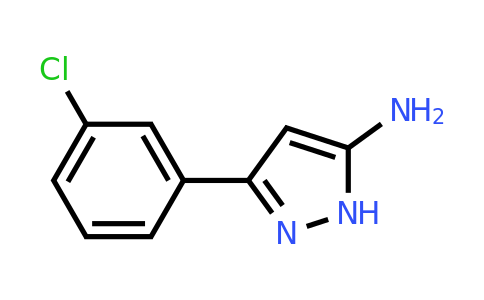 CAS 208519-09-9 | 3-(3-Chlorophenyl)-1H-pyrazol-5-amine
