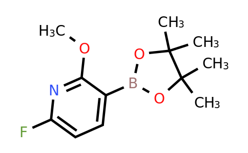 CAS 2085307-49-7 | 6-Fluoro-2-methoxy-3-(4,4,5,5-tetramethyl-1,3,2-dioxaborolan-2-YL)pyridine