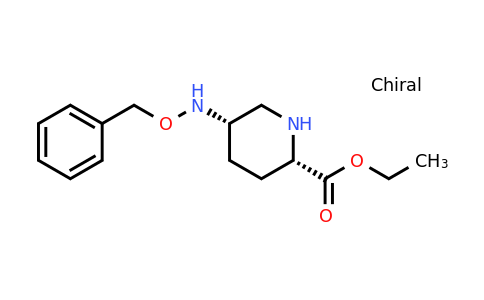 CAS 2085372-13-8 | ethyl (2S,5S)-5-(benzyloxyamino)piperidine-2-carboxylate