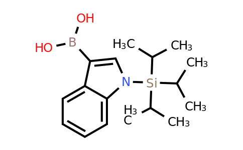CAS 208655-73-6 | 1-(Triisopropylsilyl)-1H-indole-3-boronic acid
