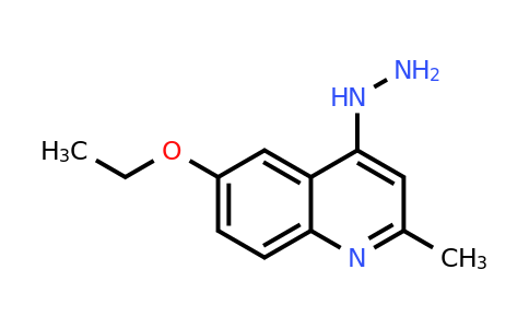 CAS 208661-29-4 | 6-Ethoxy-4-hydrazinyl-2-methylquinoline