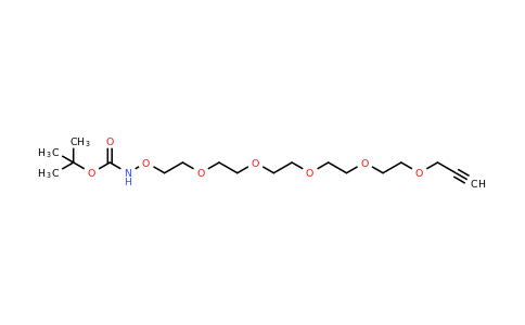CAS 2086688-98-2 | T-BOc-aminooxy-peg5-propargyl