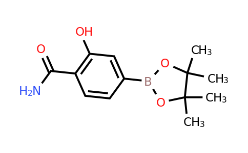 CAS 2086717-72-6 | 2-Hydroxy-4-(4,4,5,5-tetramethyl-1,3,2-dioxaborolan-2-YL)benzamide