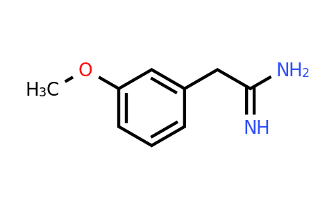 CAS 208718-83-6 | 2-(3-Methoxy-phenyl)-acetamidine