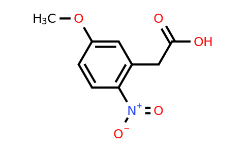 CAS 20876-29-3 | (5-Methoxy-2-nitro-phenyl)-acetic acid