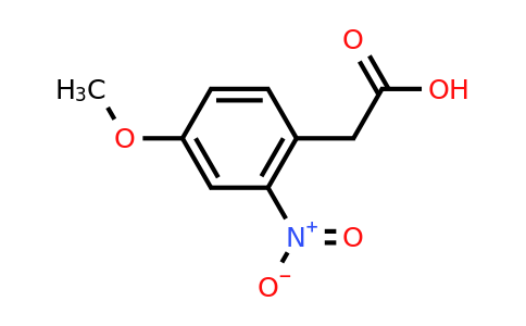 CAS 20876-30-6 | (4-Methoxy-2-nitro-phenyl)-acetic acid