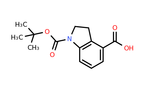 CAS 208774-11-2 | 1-(tert-Butoxycarbonyl)indoline-4-carboxylic acid