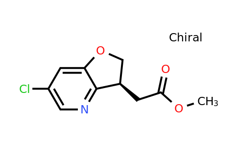 CAS 2088742-46-3 | methyl 2-[(3S)-6-chloro-2H,3H-furo[3,2-b]pyridin-3-yl]acetate