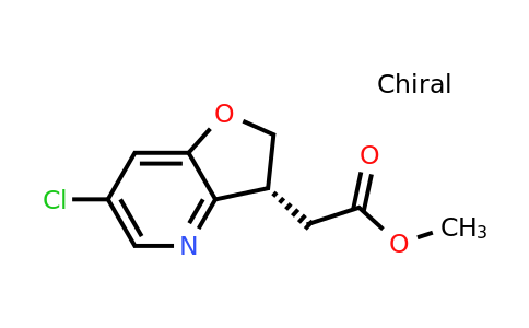 CAS 2088742-47-4 | methyl 2-[(3R)-6-chloro-2H,3H-furo[3,2-b]pyridin-3-yl]acetate