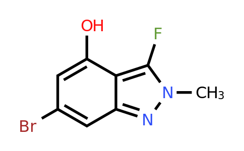 CAS 2088840-50-8 | 6-bromo-3-fluoro-2-methyl-2H-indazol-4-ol