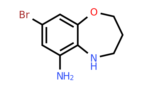 CAS 2088849-56-1 | 8-bromo-2,3,4,5-tetrahydro-1,5-benzoxazepin-6-amine