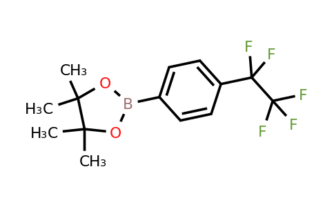 CAS 2088974-50-7 | 4,4,5,5-tetramethyl-2-[4-(pentafluoroethyl)phenyl]-1,3,2-dioxaborolane