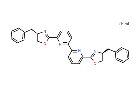 CAS 2088982-18-5 | 6,6'-Bis((S)-4-benzyl-4,5-dihydrooxazol-2-yl)-2,2'-bipyridine