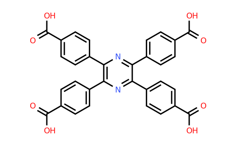 CAS 2089016-10-2 | 4,4',4'',4'''-(Pyrazine-2,3,5,6-tetrayl)tetrabenzoic acid