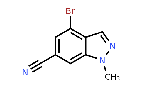 CAS 2089041-34-7 | 4-bromo-1-methyl-1H-indazole-6-carbonitrile