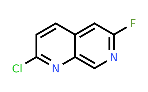 CAS 2089054-23-7 | 2-chloro-6-fluoro-1,7-naphthyridine