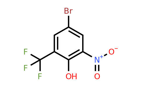 CAS 2089255-50-3 | 4-Bromo-2-nitro-6-(trifluoromethyl)phenol
