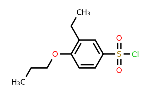 CAS 2089258-05-7 | 3-Ethyl-4-propoxybenzene-1-sulfonyl chloride