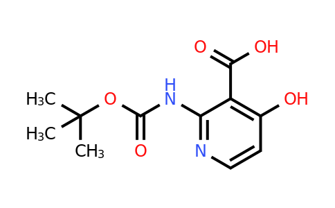 CAS 2089277-08-5 | 2-{[(tert-butoxy)carbonyl]amino}-4-hydroxypyridine-3-carboxylic acid