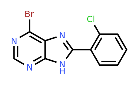 CAS 2089315-22-8 | 6-bromo-8-(2-chlorophenyl)-9H-purine
