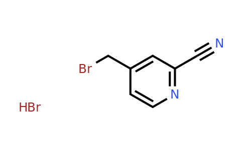 CAS 2089316-52-7 | 4-(Bromomethyl)picolinonitrile hydrobromide