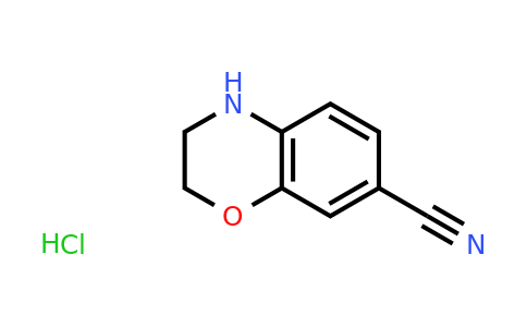 CAS 2089319-22-0 | 3,4-Dihydro-2H-benzo[1,4]oxazine-7-carbonitrile hydrochloride