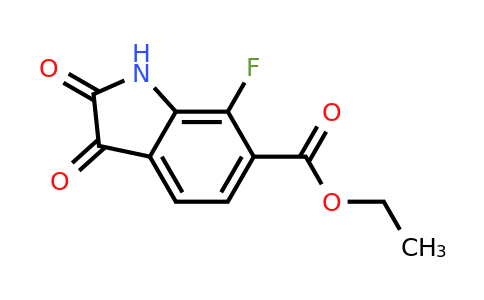 CAS 2089334-07-4 | Ethyl 7-fluoro-2,3-dioxoindoline-6-carboxylate