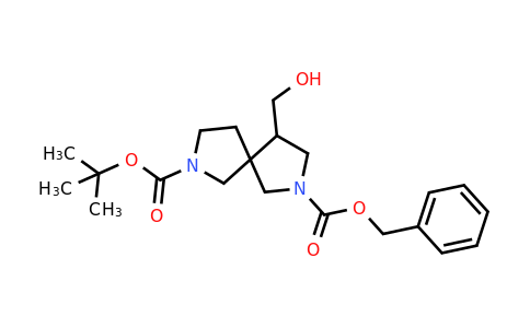 CAS 2089649-10-3 | 2-benzyl 7-tert-butyl 4-(hydroxymethyl)-2,7-diazaspiro[4.4]nonane-2,7-dicarboxylate