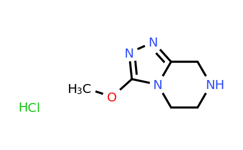 CAS 2089649-13-6 | 3-methoxy-5H,6H,7H,8H-[1,2,4]triazolo[4,3-a]pyrazine hydrochloride