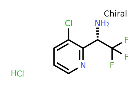 CAS 2089671-13-4 | (1S)-1-(3-chloro-2-pyridyl)-2,2,2-trifluoro-ethanamine;hydrochloride
