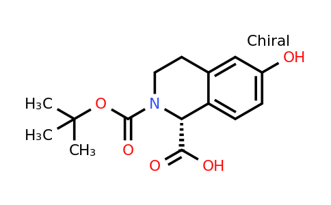 CAS 2089671-79-2 | (1R)-2-tert-butoxycarbonyl-6-hydroxy-3,4-dihydro-1H-isoquinoline-1-carboxylic acid