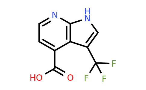CAS 2089729-22-4 | 3-trifluoromethyl-1H-pyrrolo[2,3-b]pyridine-4-carboxylic acid