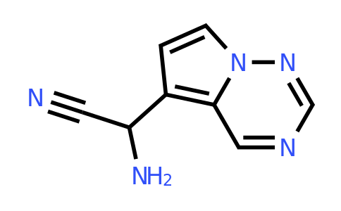 CAS 2089973-79-3 | 2-amino-2-{pyrrolo[2,1-f][1,2,4]triazin-5-yl}acetonitrile